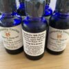 Tranquility Tincture ingredients on the back of the bottle.